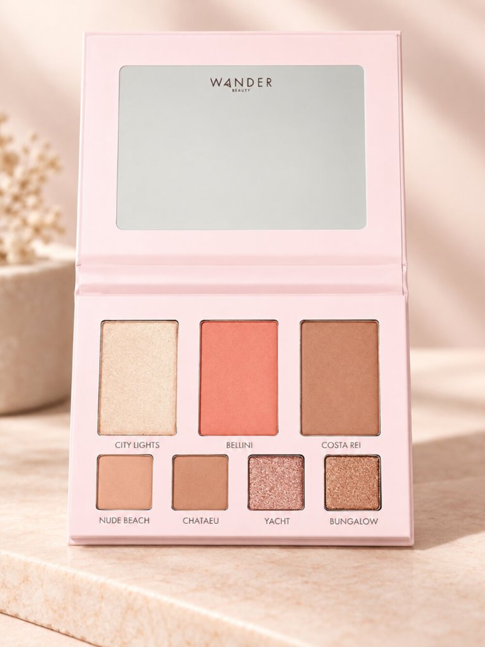 MSRP $42 | Wander Beauty Getaway Eye & Face Palette – Sunkissed – NIB